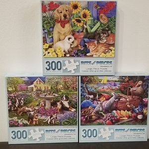 Set of 3 puzzles